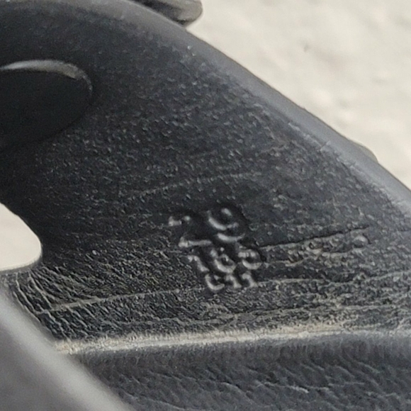 Birkenstock Sandals Kids Size 29 Arizona EVA Casual Slide Black Rubber - Picture 6 of 7